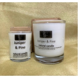 Juniper and Pine Candle - Organic & Naturally Scented